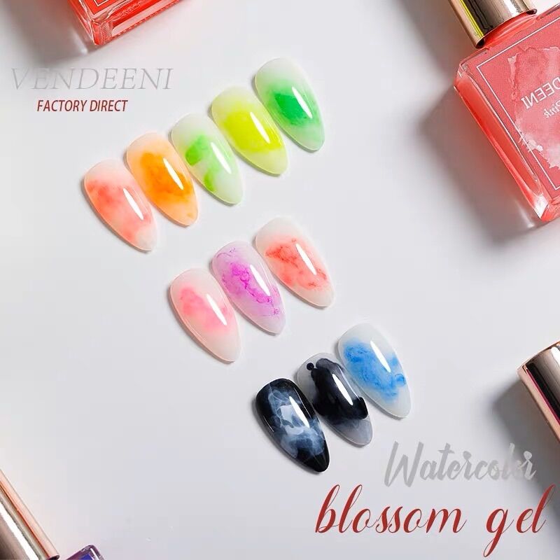 Set cồn loang màu neon vendeeni 12chai