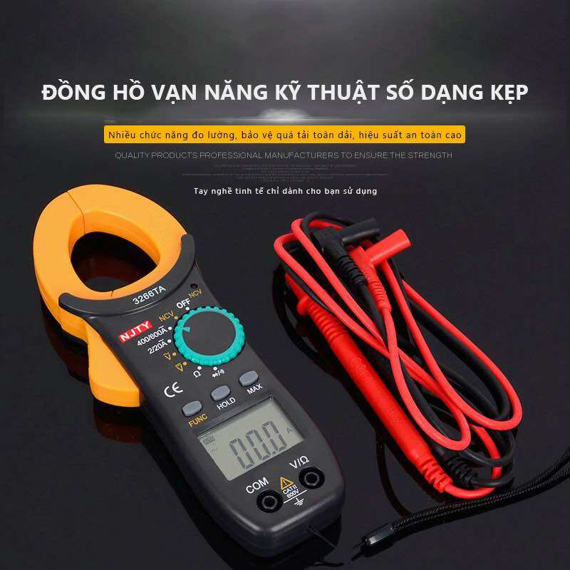 Đồng hồ kẹp dòng NJTY 3266TD