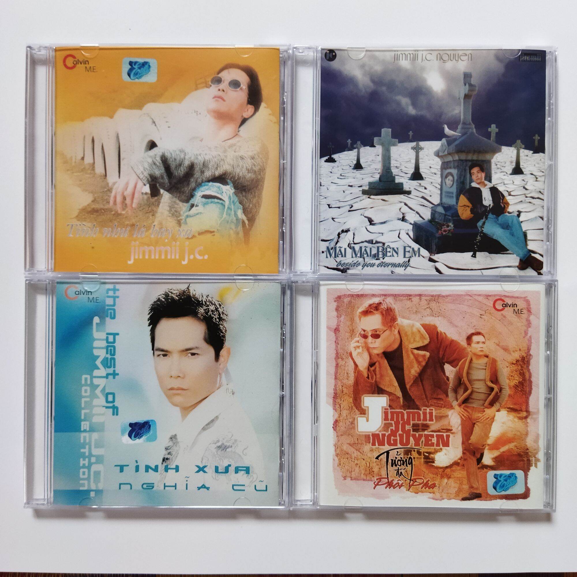 Bộ 4 cd Jimmii Nguyễn phono