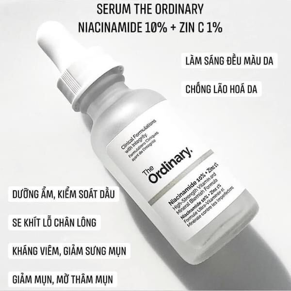 Serum ordinary 10% + ZinC 1%