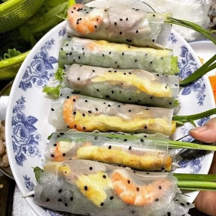 bánh tráng mè phan rang xấp 2kg gồm 100 bánh