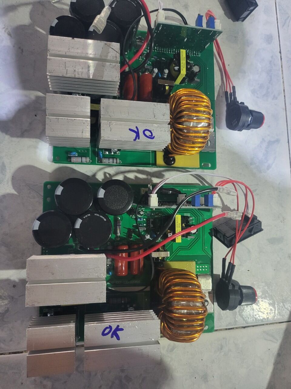 Bo máy hàn 4 tụ 2 igbt