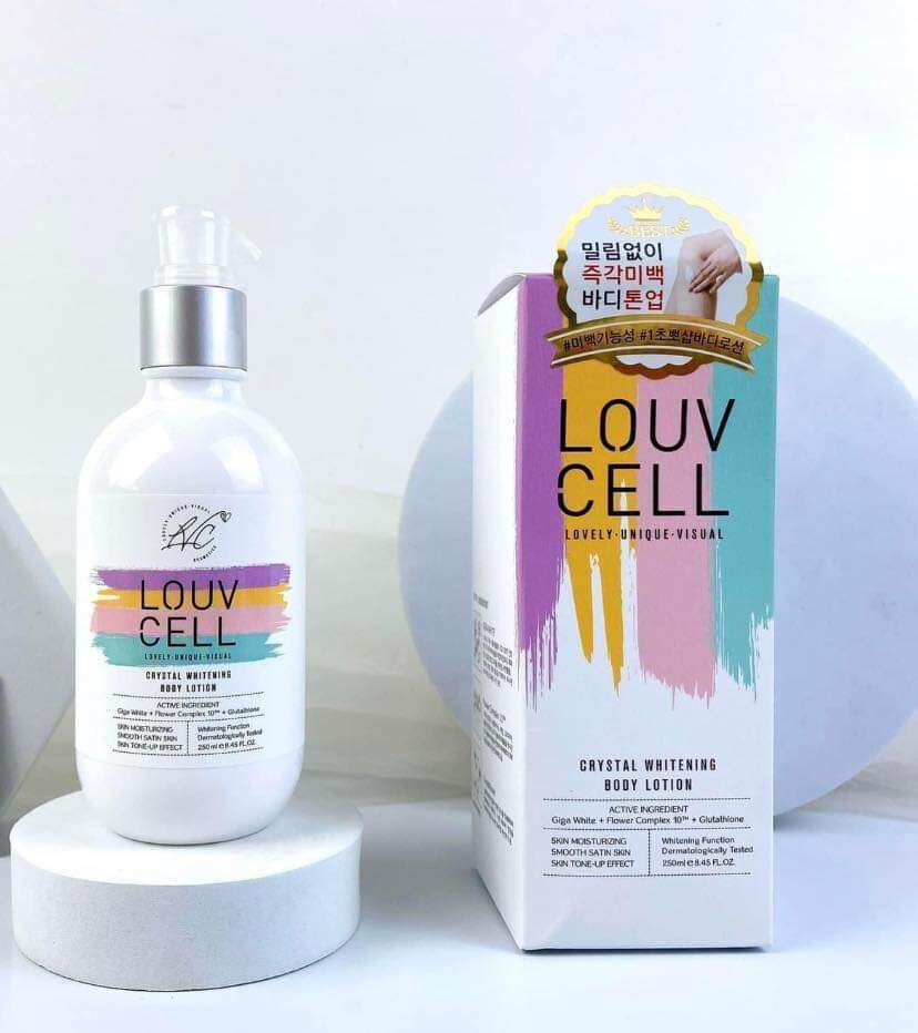 [250ml ] kem dưỡng thể louve cell nâng tone sáng da