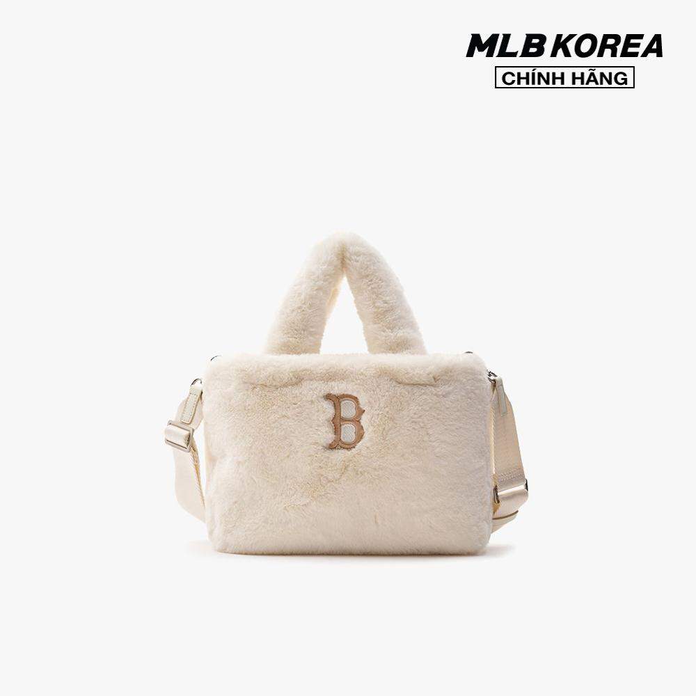Mlb - túi xách nữ phom chữ nhật basic fur boston red sox 3aors0536-43bgl