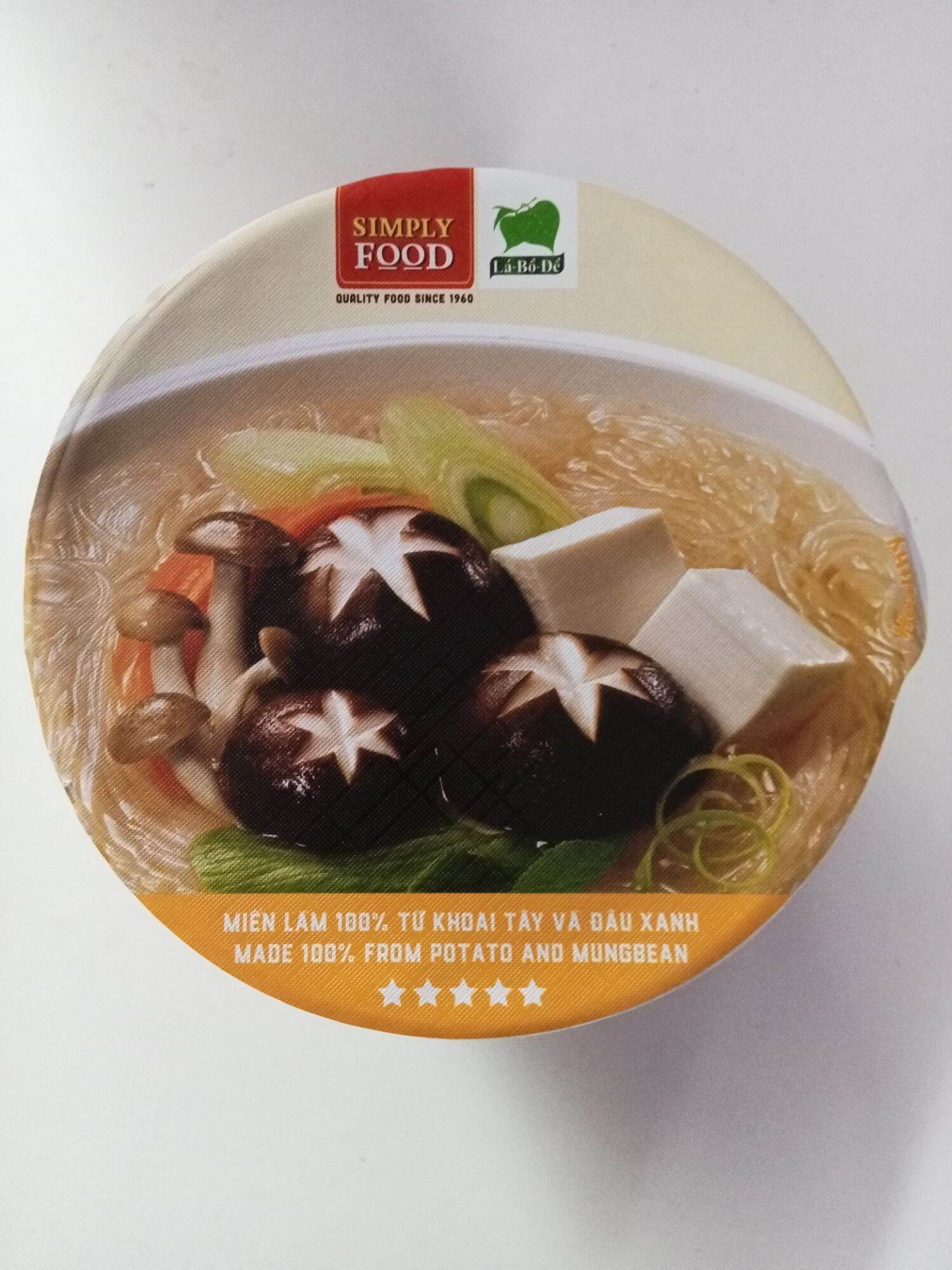 Miến Chay Tô (Hộp/9 Tô*55g)