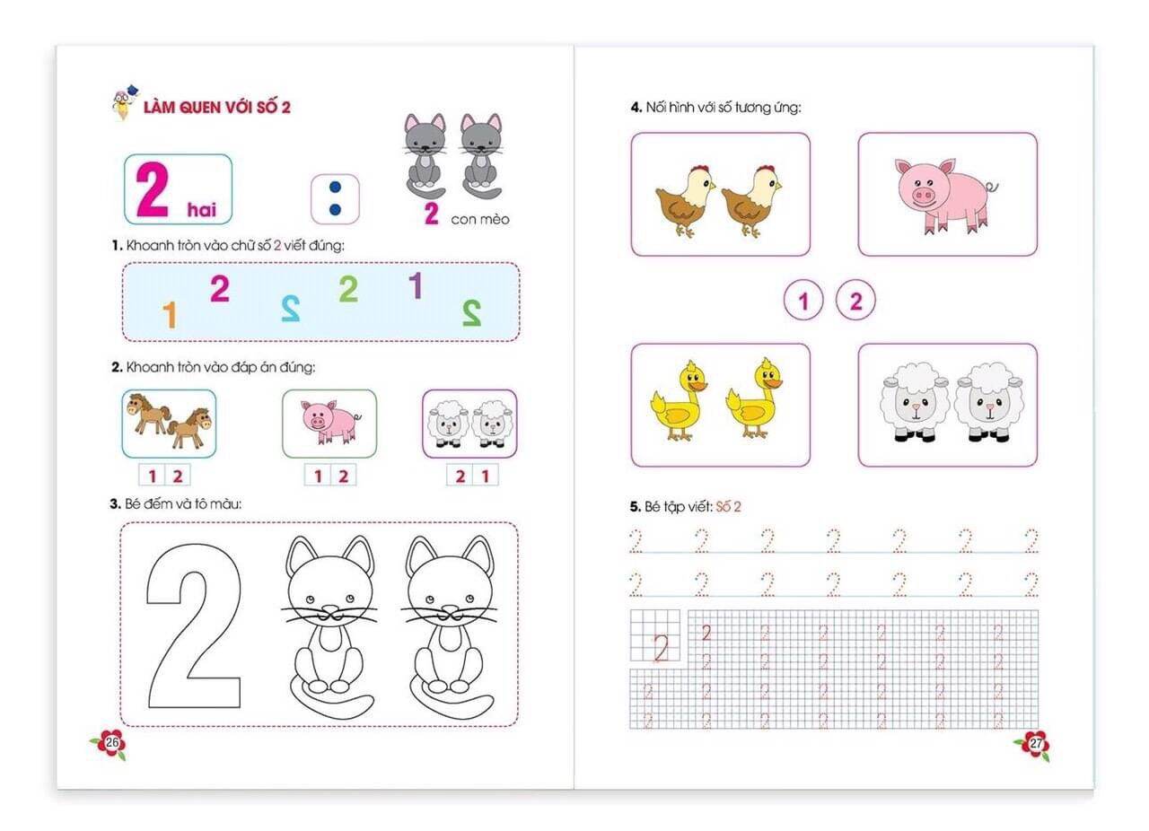 SÁCH - Toán tư duy cho bé 4-6 tuổi