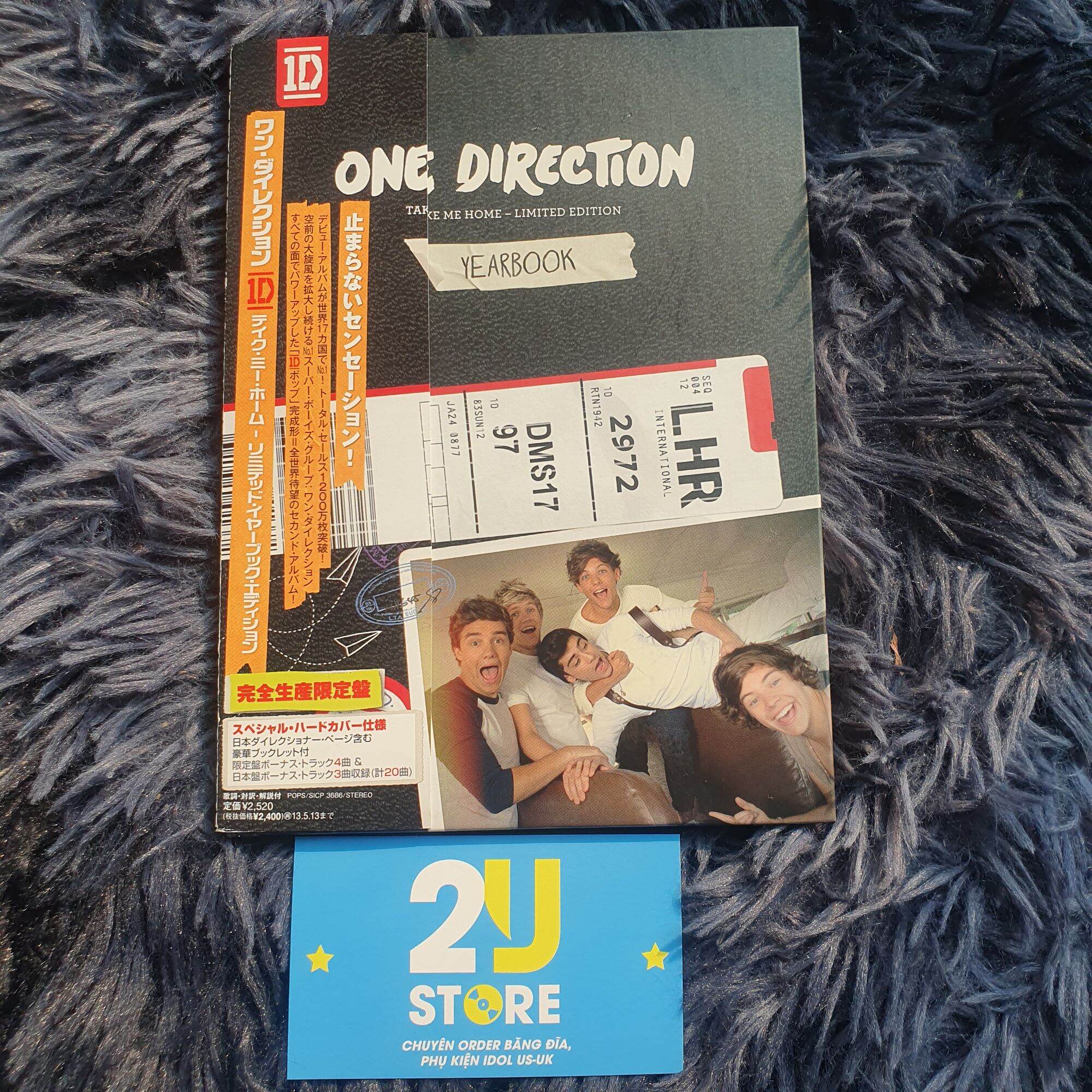 Yearbook CD album Take Me Home (Limited Japan Dlx Edition) - One Direction
