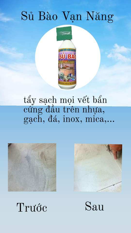 Sủ bào tẩy rửa đa năng