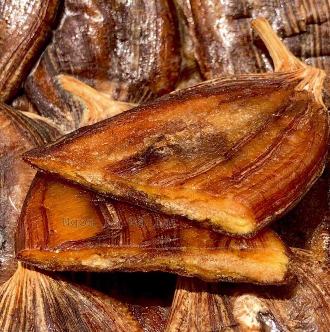 Chuối hồng sấy dẻo Bến Tre 500g (Ngọt tự nhiên không đường)