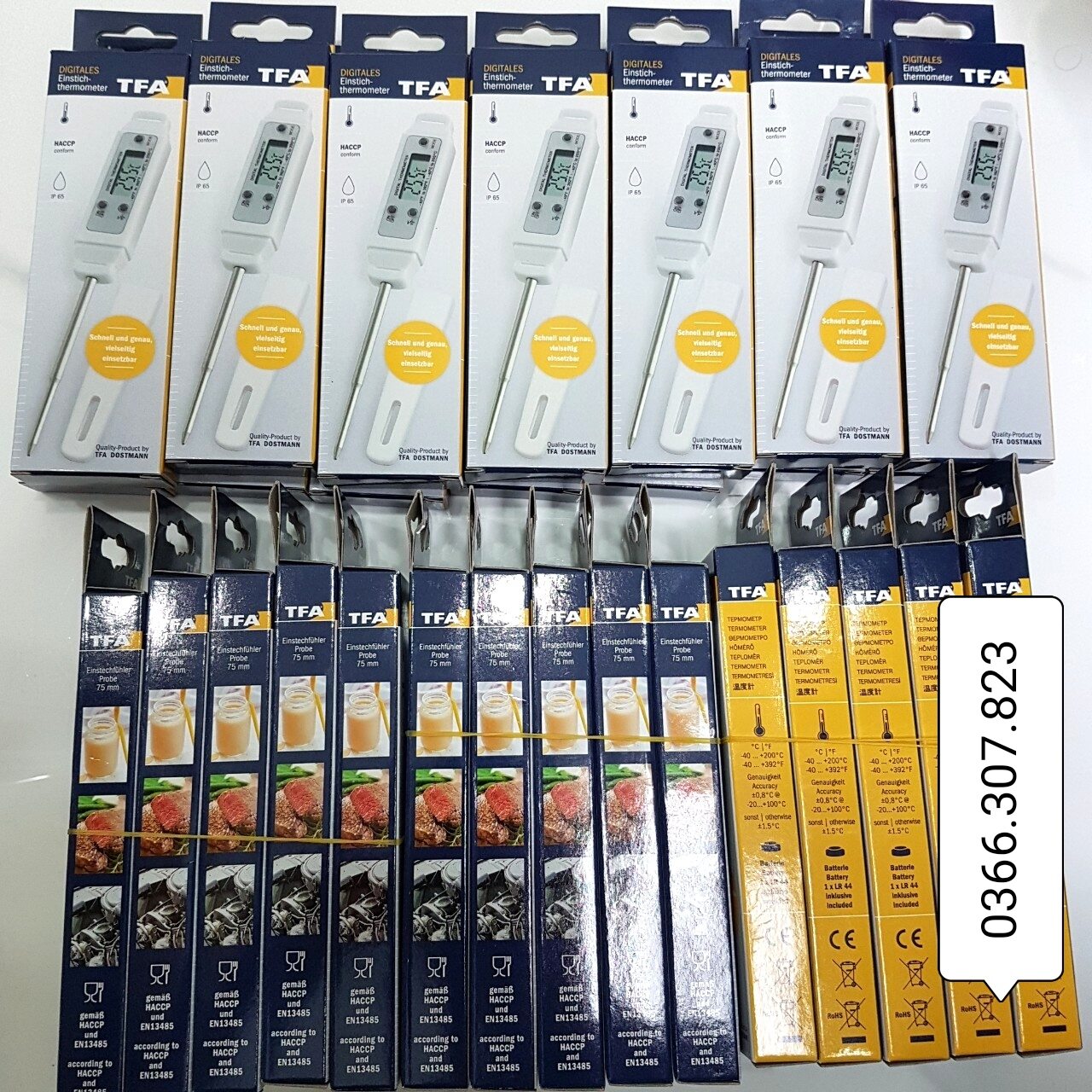 Bút đo nhiệt độ trực tiếp TFA AT-1005 (nhiệt độ Đức) - Thiết bị y tế - Nhiệt kế - Sức khỏe
