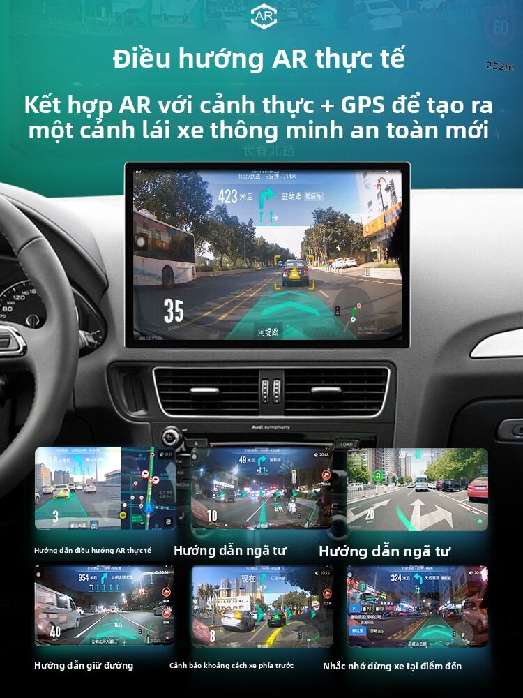CHECHANGDA | Navigation Display Screen with 360° Panoramic Rearview Camera 13.3 Inch Giá 25,058,000 Đồng*Miễn phí vận chuyển
