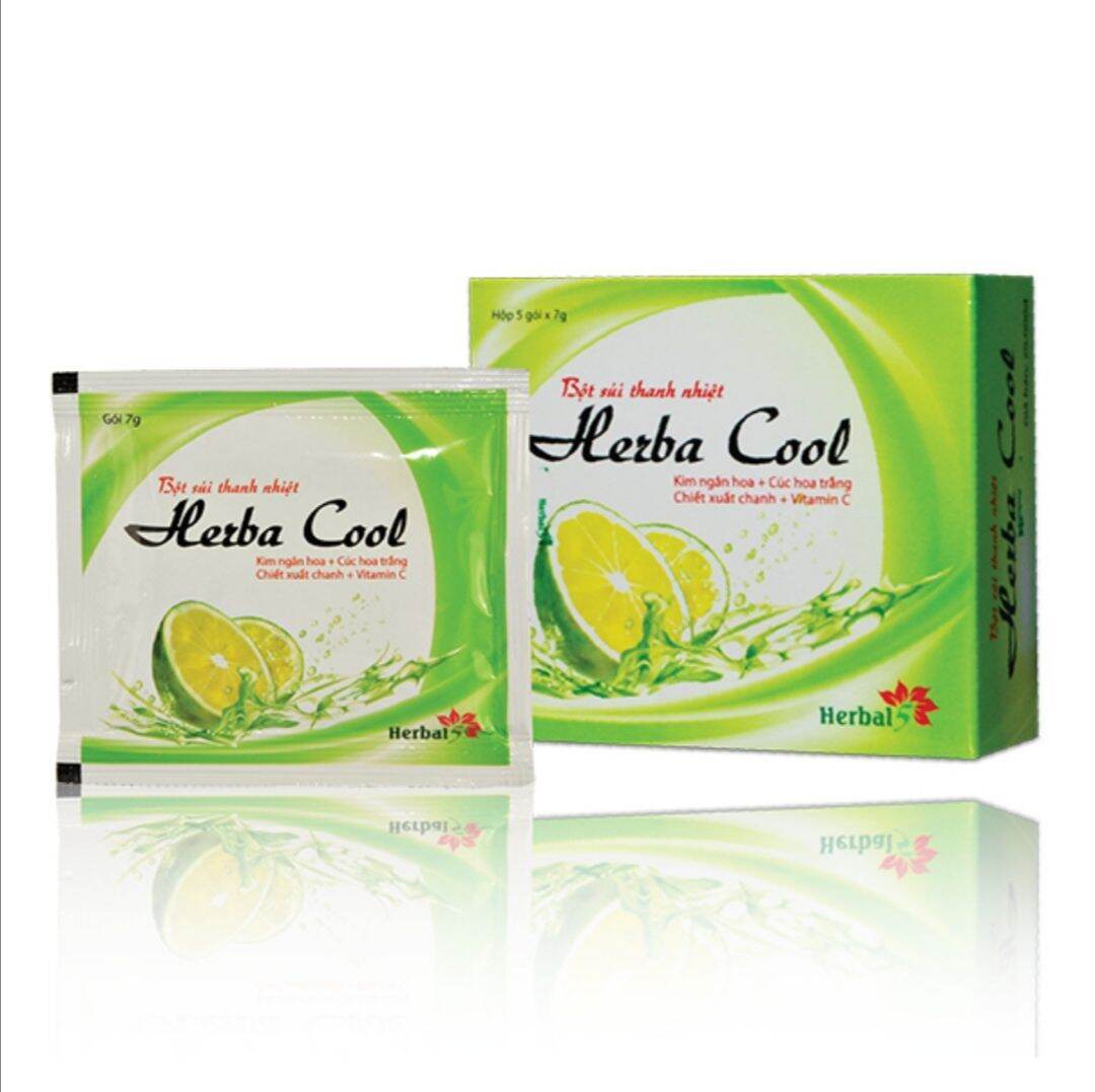 Bột Sủi Thanh Nhiệt Herba Cool - Giảm Nóng Trong Người Tăng Đề Kháng