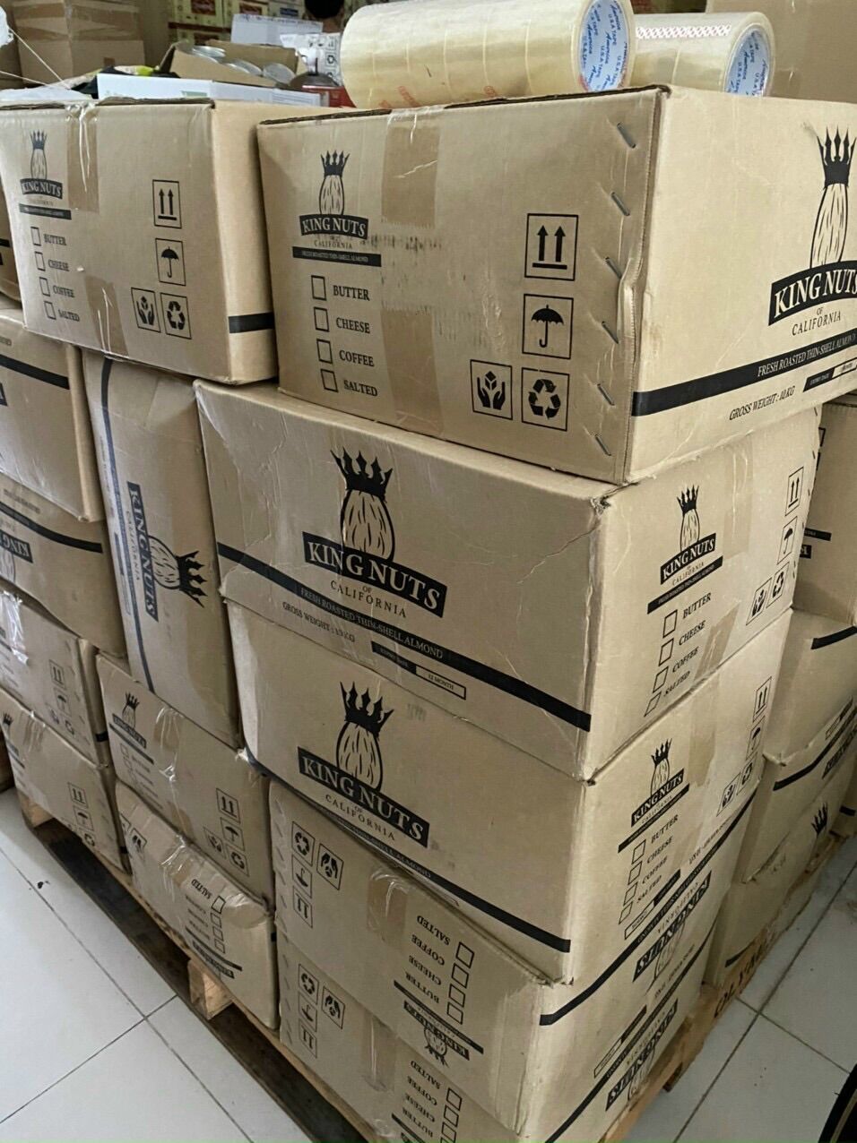 500G Hạt Dẻ Cười Mỹ Không Tẩy Trắng