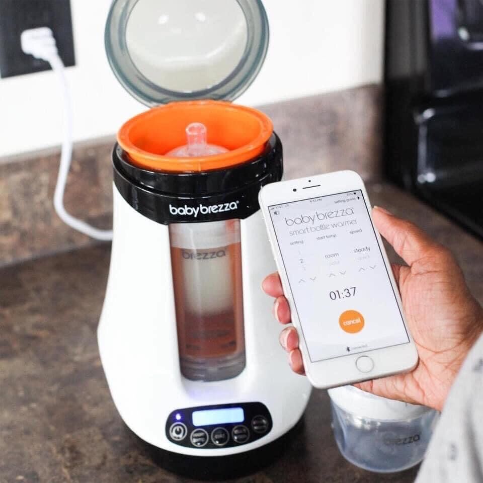 Máy Hâm Sữa Baby Brezza Có Kết Nối Bluetooth ( Tặng kèm túi trữ sữa Sunmum)