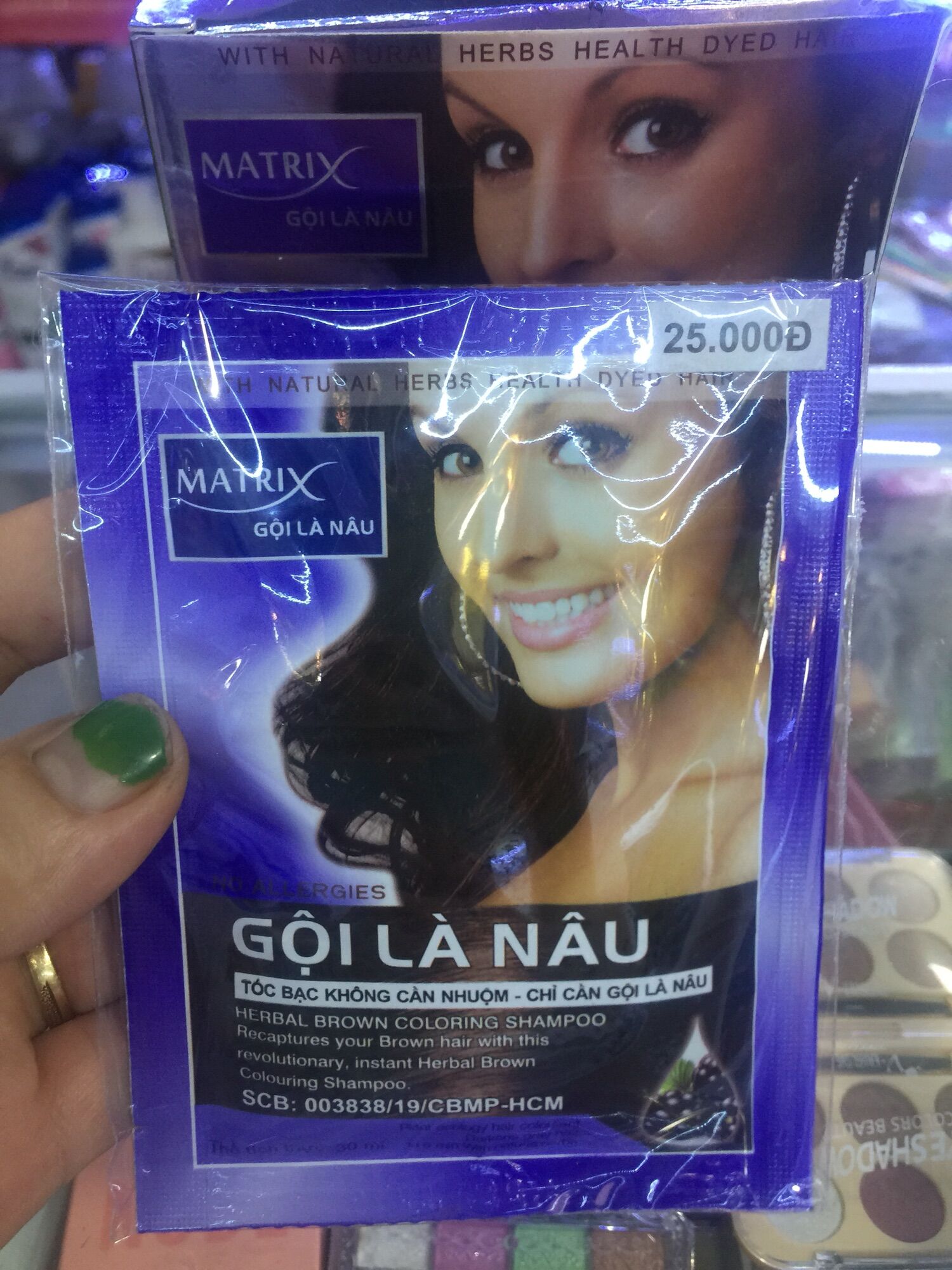 [HCM]Dầu gội là Nâu Maxtrix