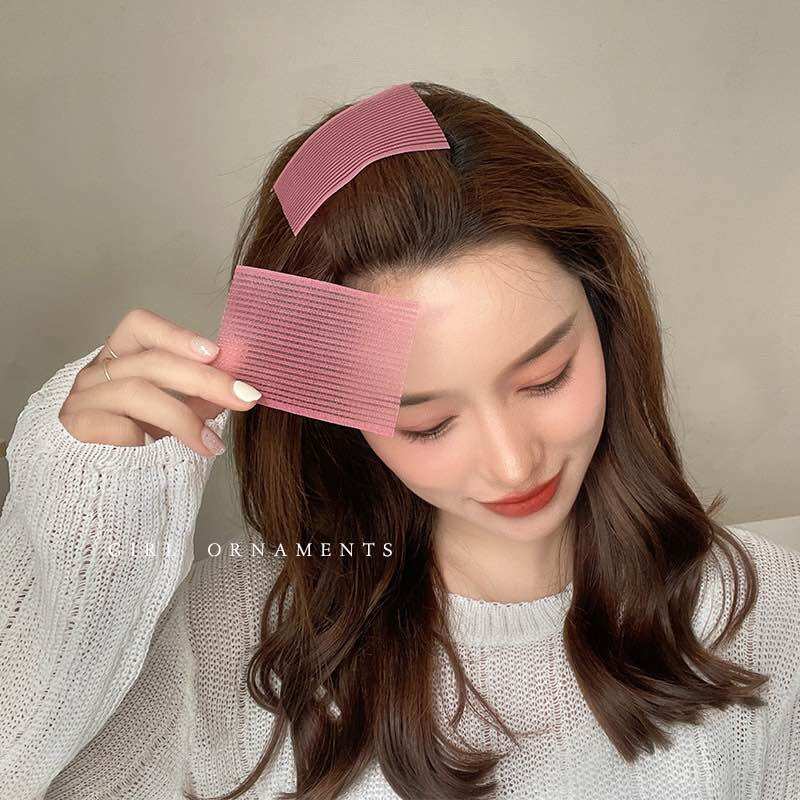 Miếng dán tóc mái giữ tóc trang điểm set 10 miếng