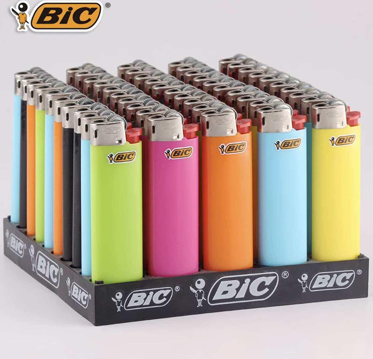 Quẹt Bic J3 size trung Chính Hãng- Hột quẹt Bic