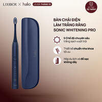 Bàn Chải Điện Làm Trắng Răng Halio Sonic Whitening Electric Toothbrush PRO Limited Edition - Midnight Blue