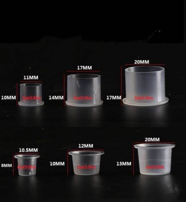 1000 hũ mực ko chân 8mm x 10.5mm