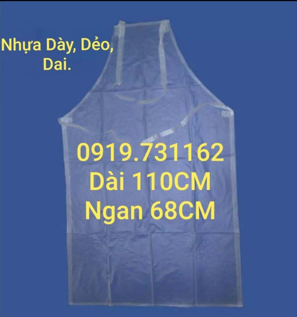 Tạp Dề Nhựa Trong PVC Chống Thống Nước