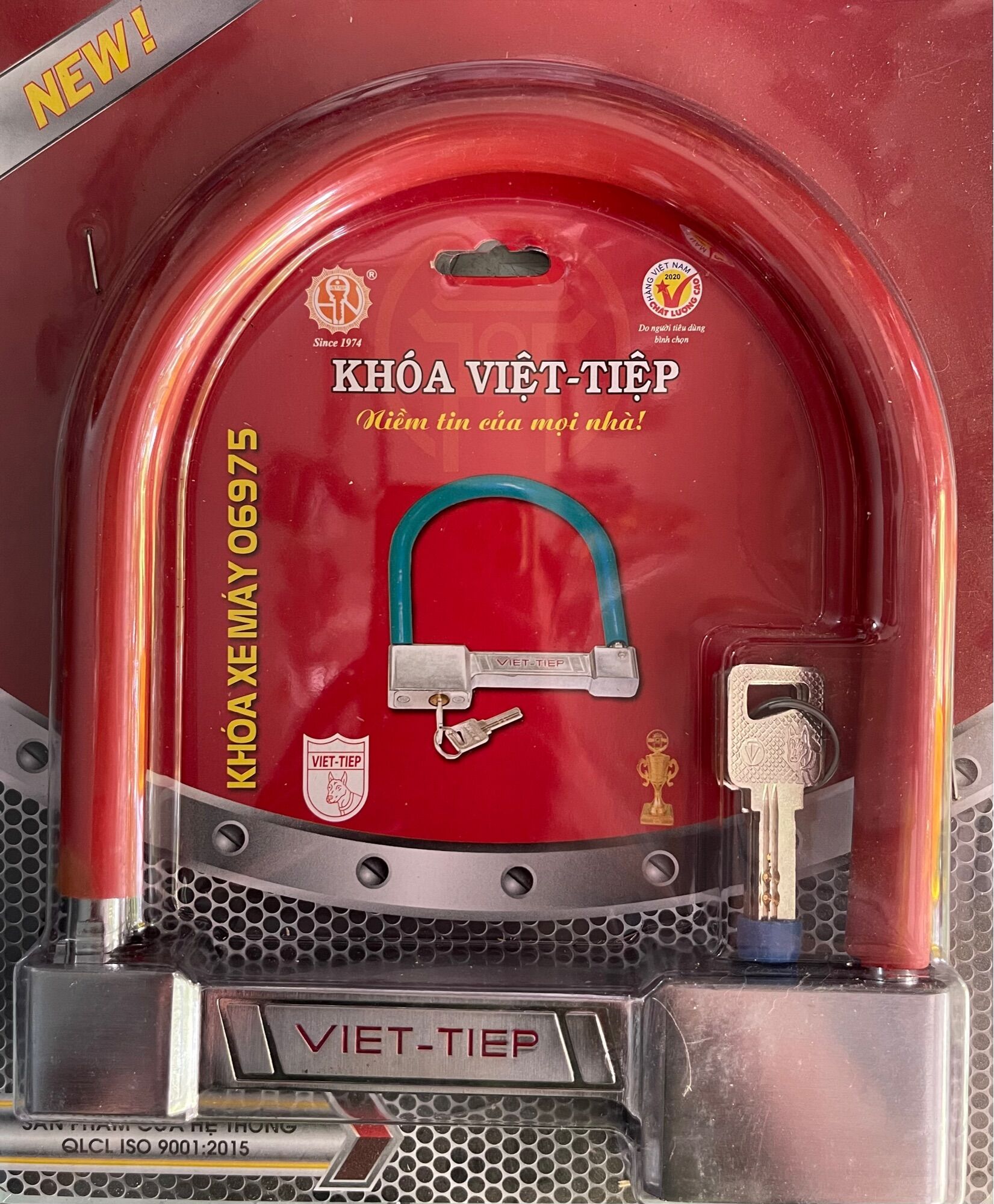 Khoá U Việt Tiệp ( Khoá xe máy 06975)