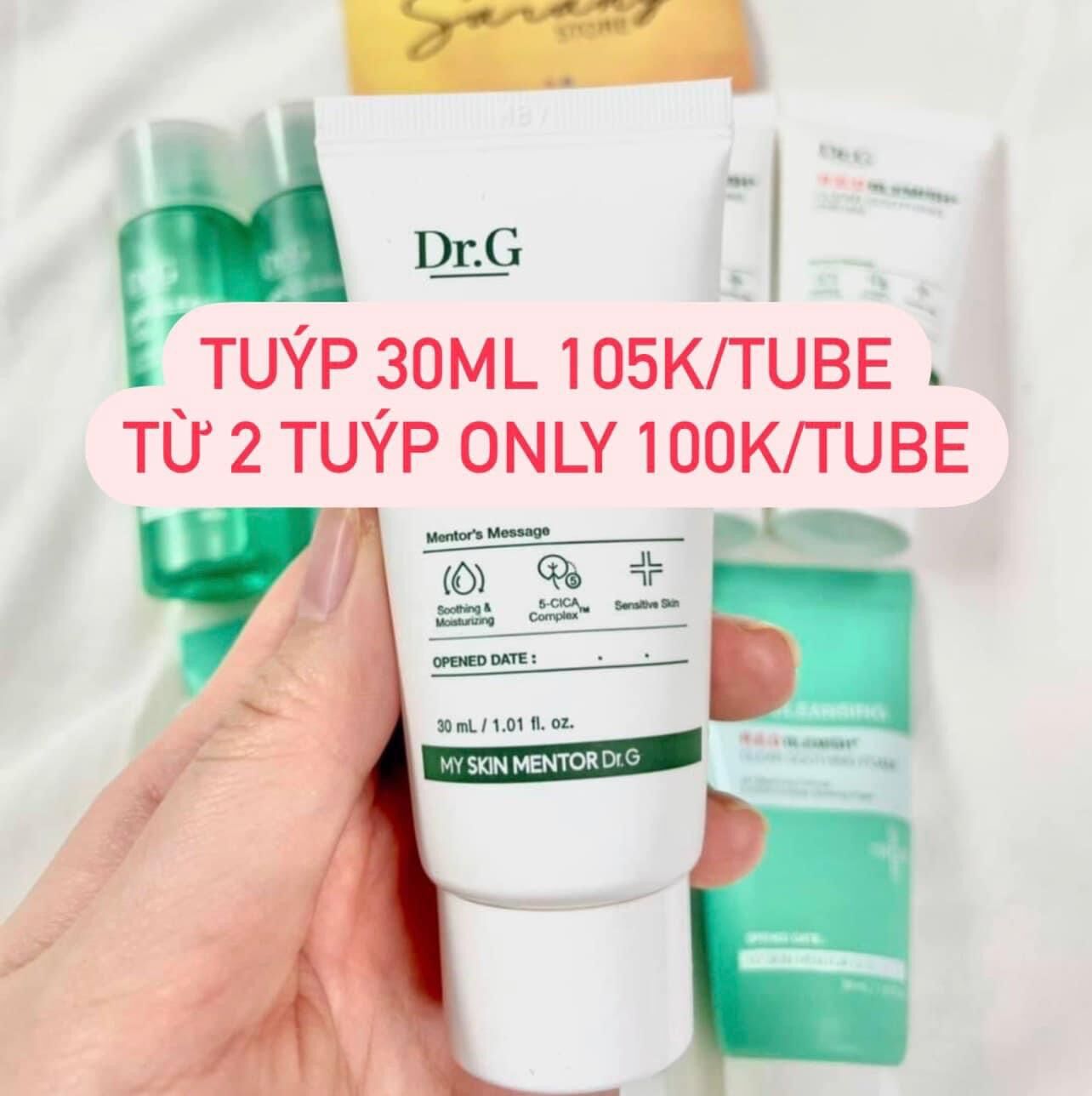 Kem dưỡng dr.g tuyp mini 30ml