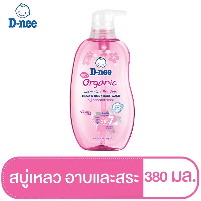 Tắm gội toàn thân Dnee Pure Thái 380ML
