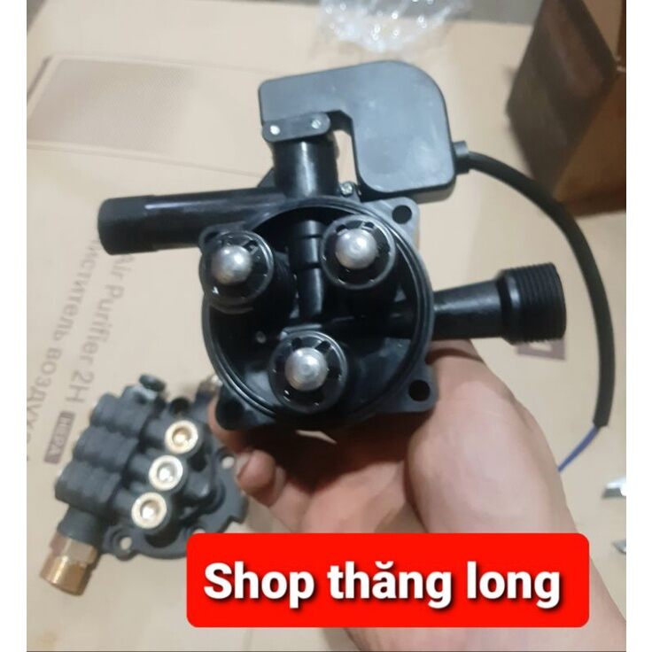 Bộ Đầu Bơm Máy Rửa xe mini(có kèm rơ le điện)