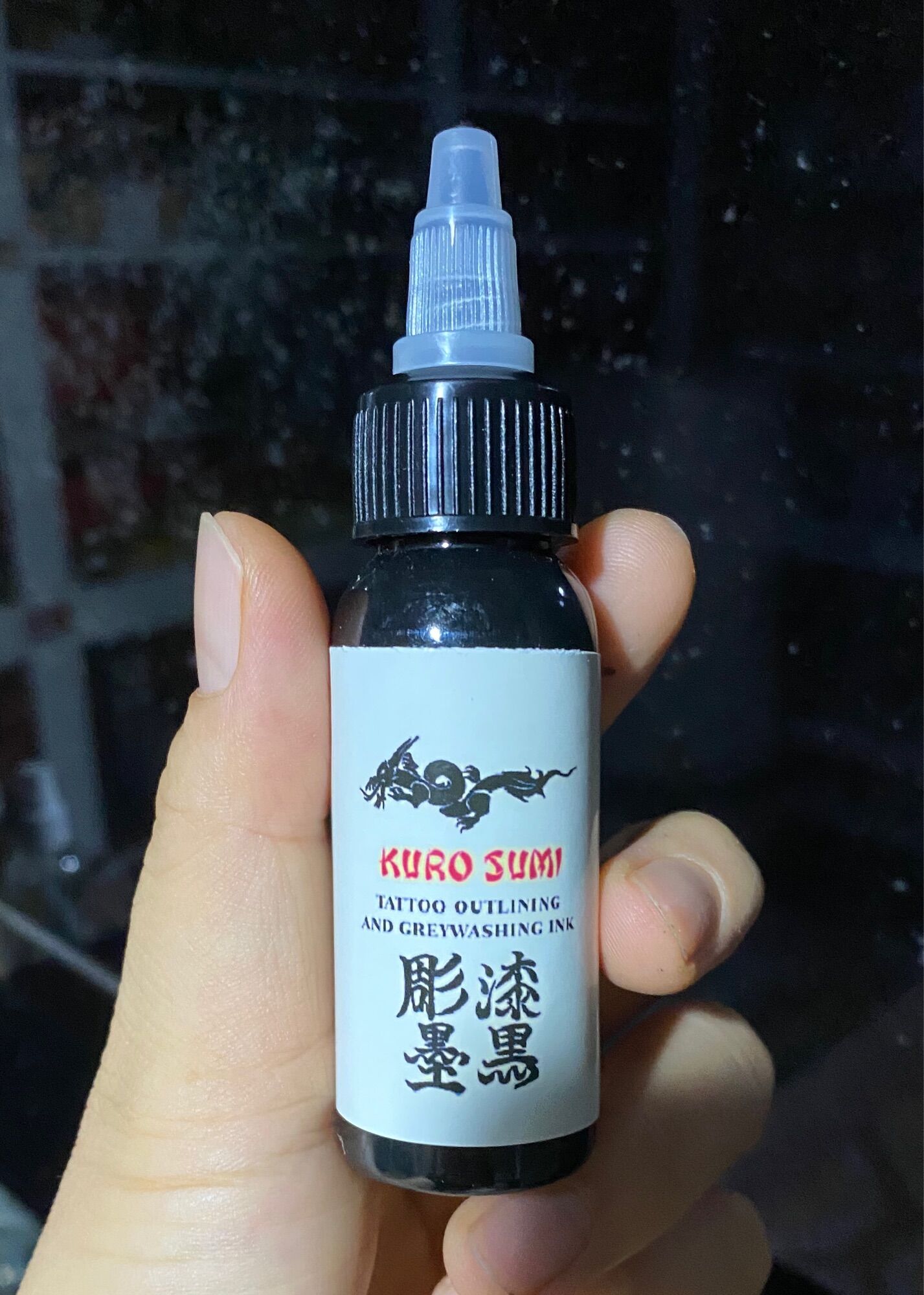 Mực xăm màu đen Kurosumi 30ml129