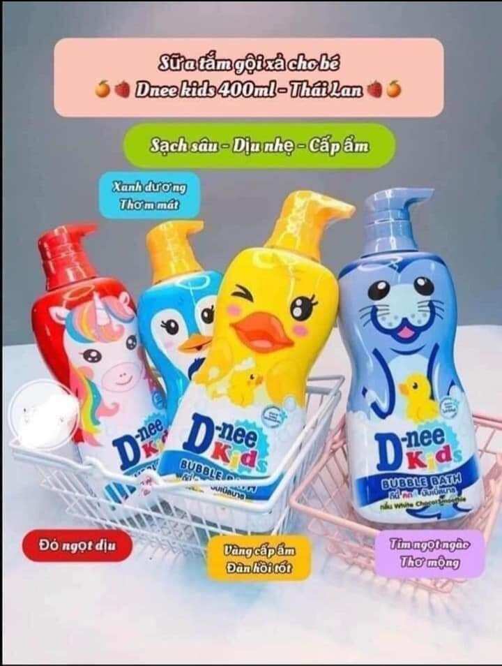 Sữa tắm gội cho bé Dnee kids Thái Lan chính hãng