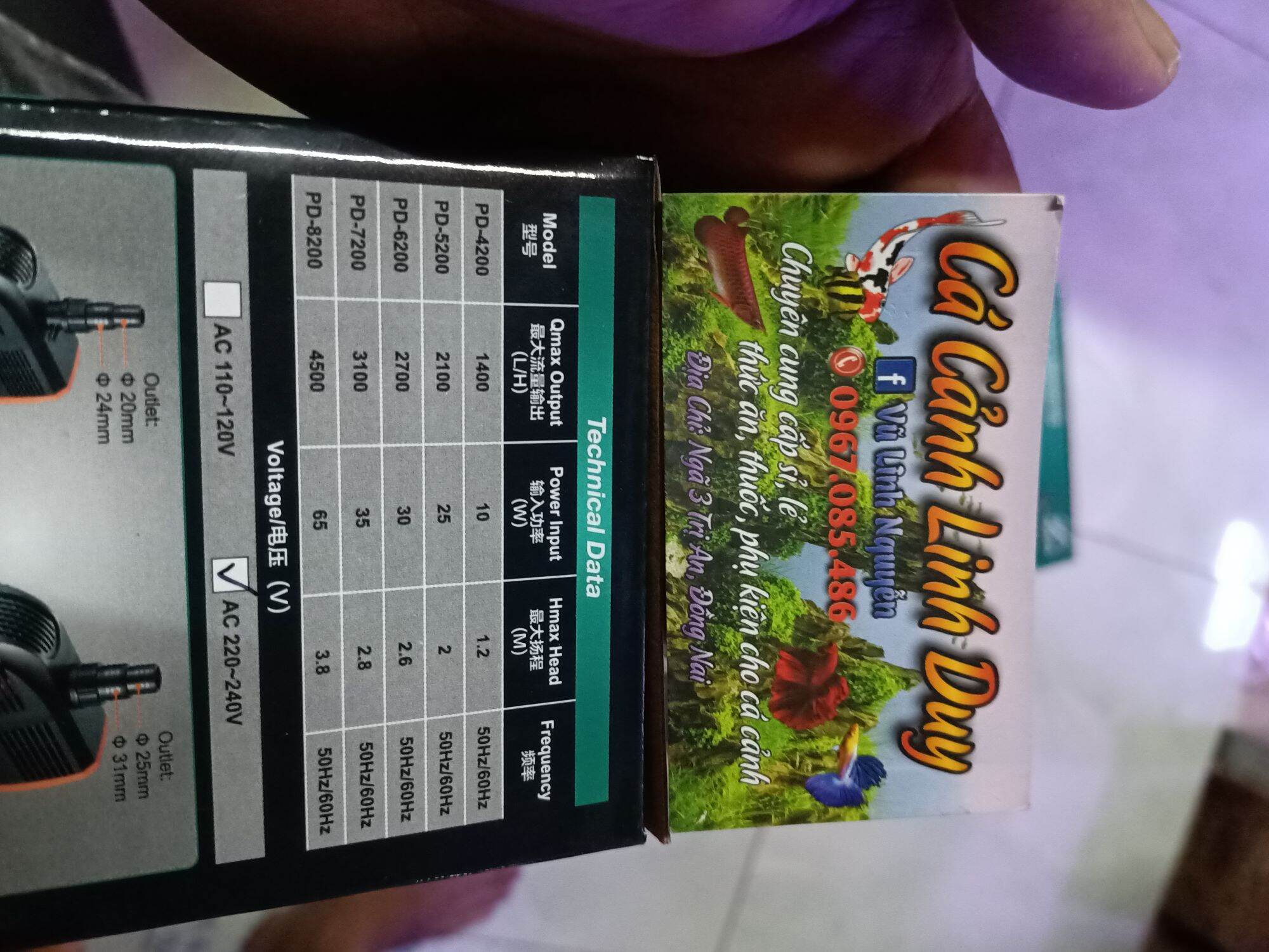 Máy Bơm Periha 7200