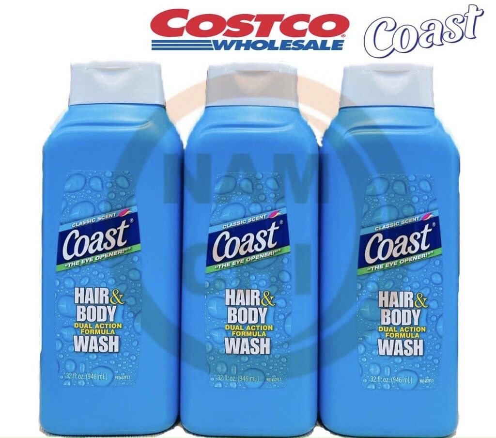 Sữa tắm gội coast 946ml của Mỹ