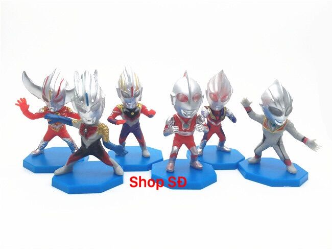 Mô hình siêu nhân điện Quang - bộ 6 con
