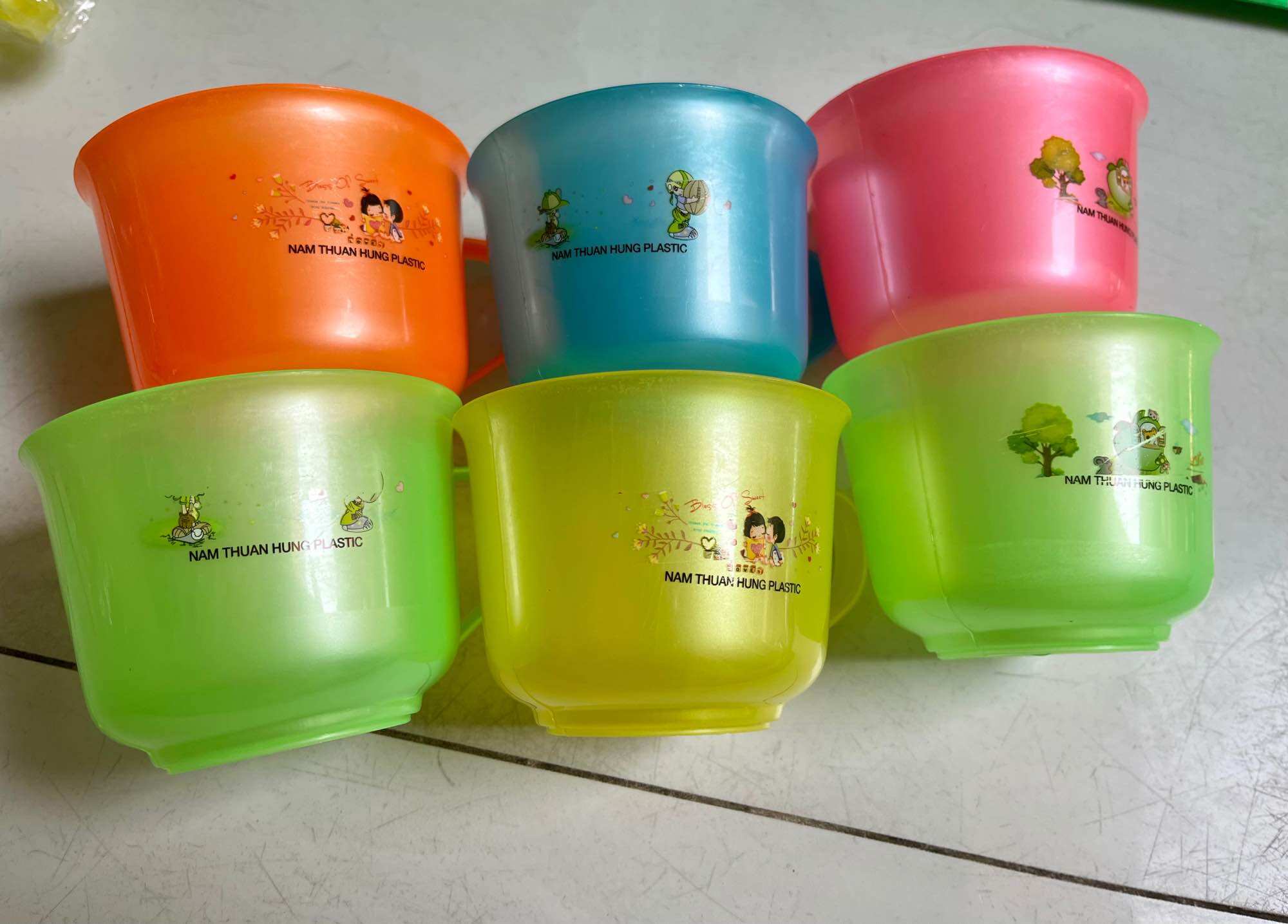 🥤set 10 ca uống nước nhựa nhỏ