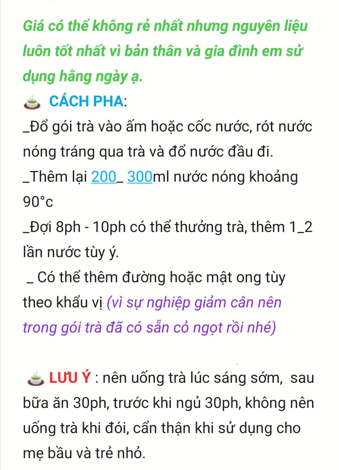 Set 30 gói trà bạch cúc 7 vị ( FREESHIP toàn quốc)