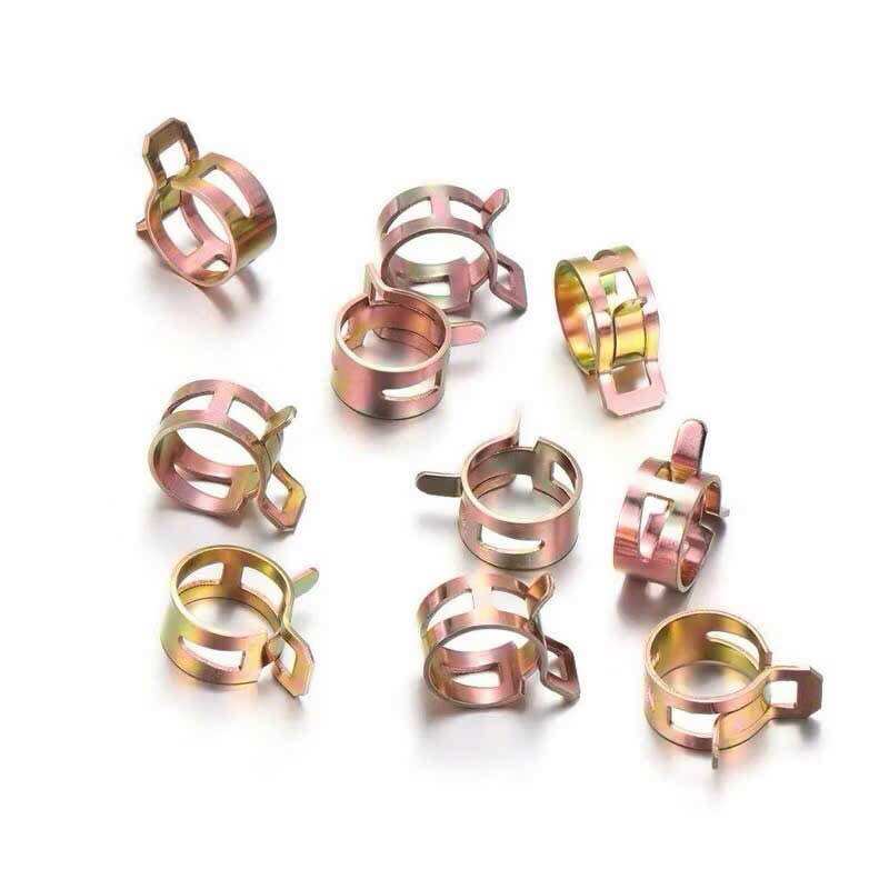 Lò xo kẹp nẹp phe cổ dê ống chân không, nước, nhiên liệu xăng dầu 6mm - 22mm chịu nhiệt áp suất cho xe máy xe hơi - ô tô