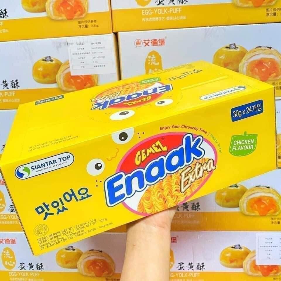 MÌ ENAK ĂN LIỀN HÀN QUỐC SIÊU HOT - Thùng 24 gói