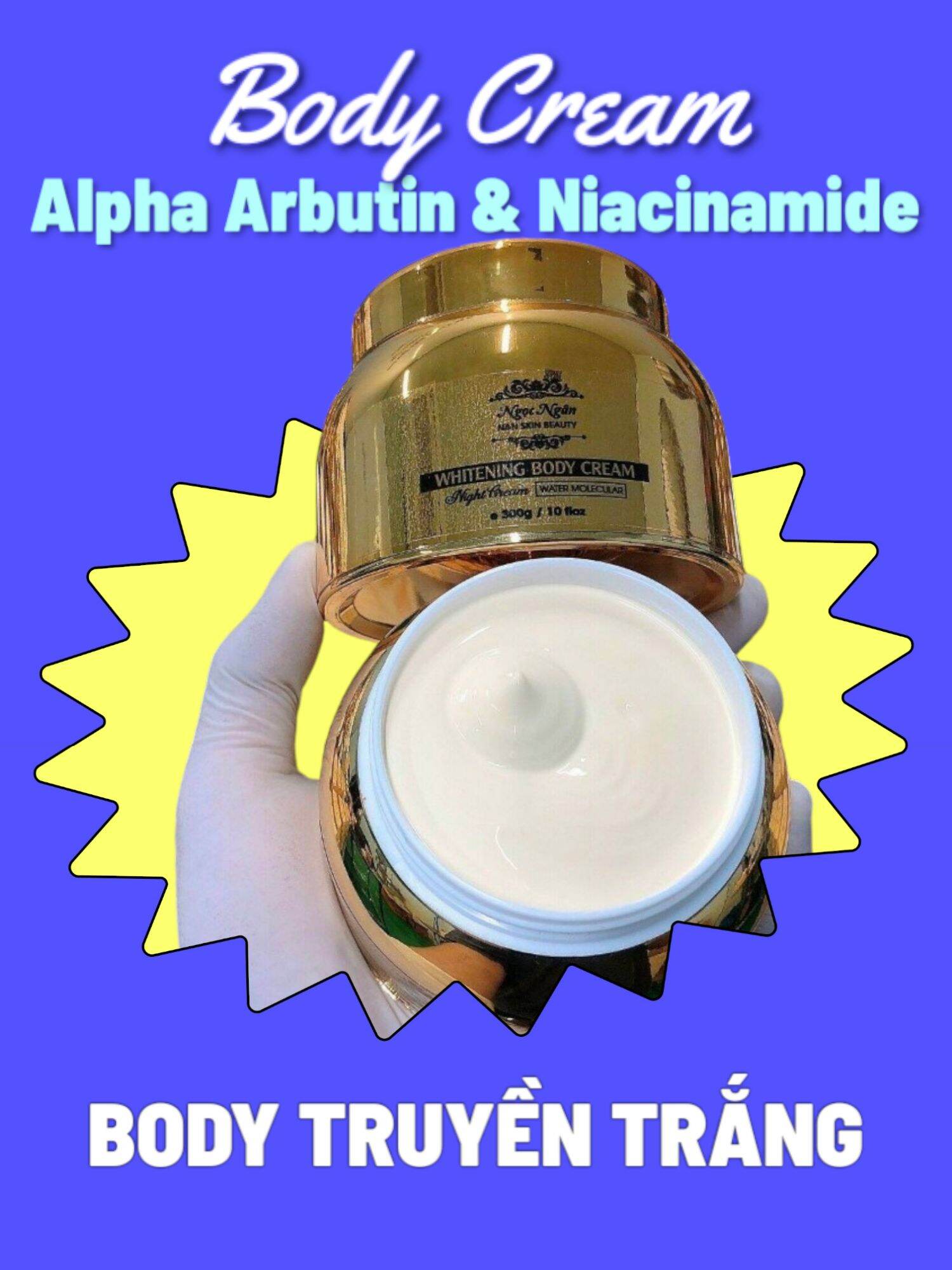 BODY TRUYỀN TRẮNG CAO CẤP ( KEM dưỡng trắng toàn thân ban đêm )