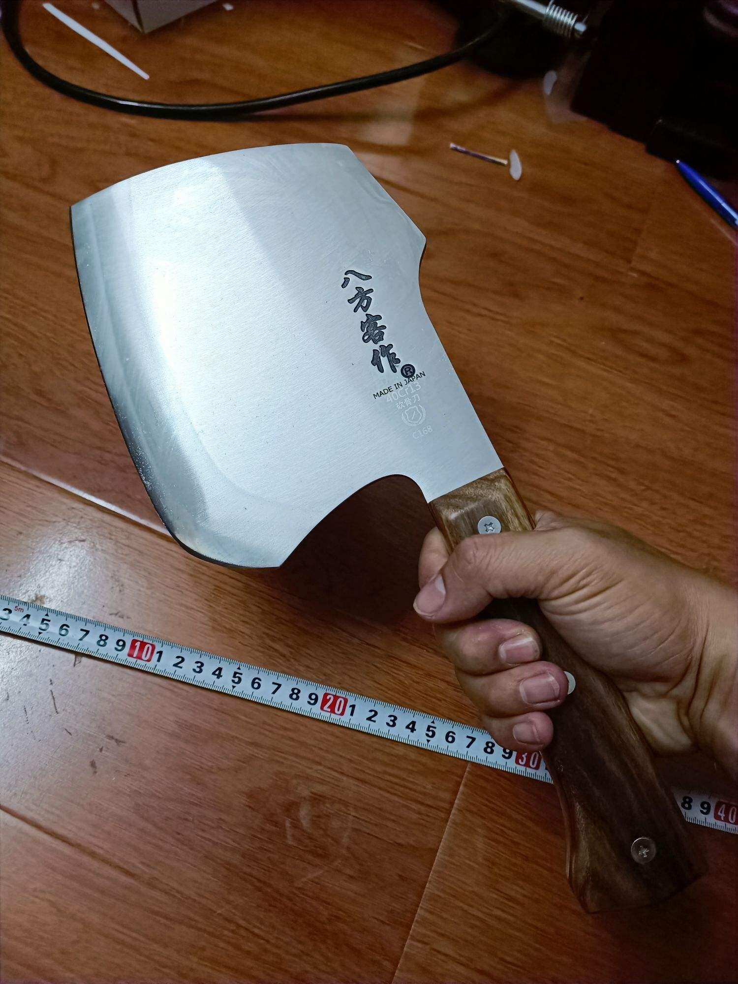 Rìu Nhật bãi, chặt xương lợn, bò, chân giò, xương sườn...