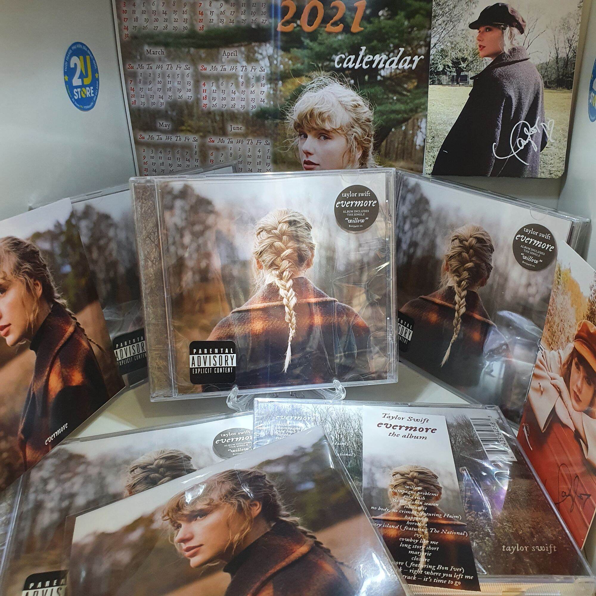 CD album evermore (dlx) - Taylor Swift 2U Store CDs