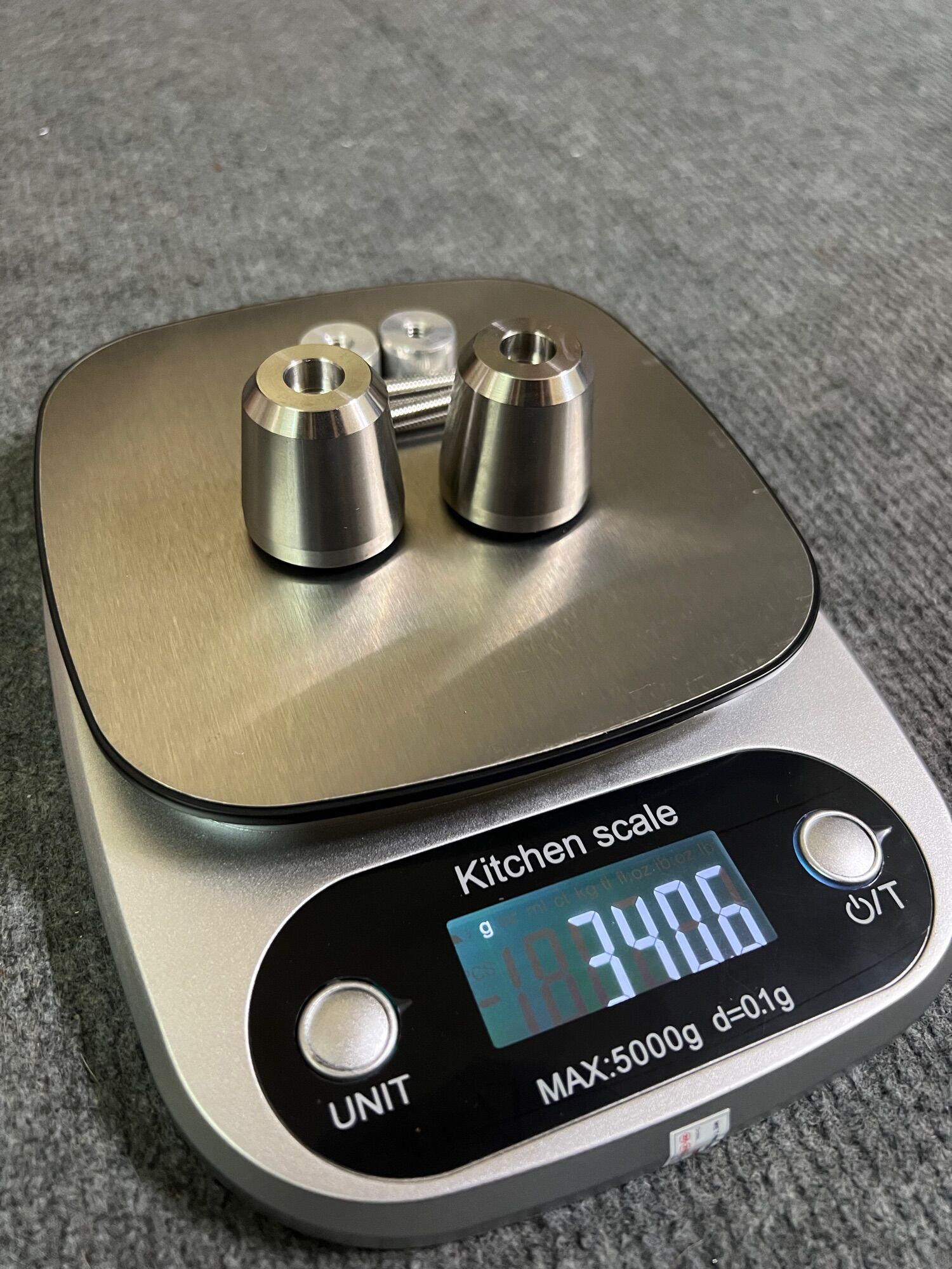Gù Sh chống rung (inox 304 cnc nguyên khối)