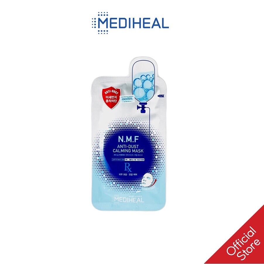 Mặt Nạ Thải Độc Cấp Nước Và Phục Hồi Da Mediheal N.m.f Anti - Dust Calming Mask 27Ml