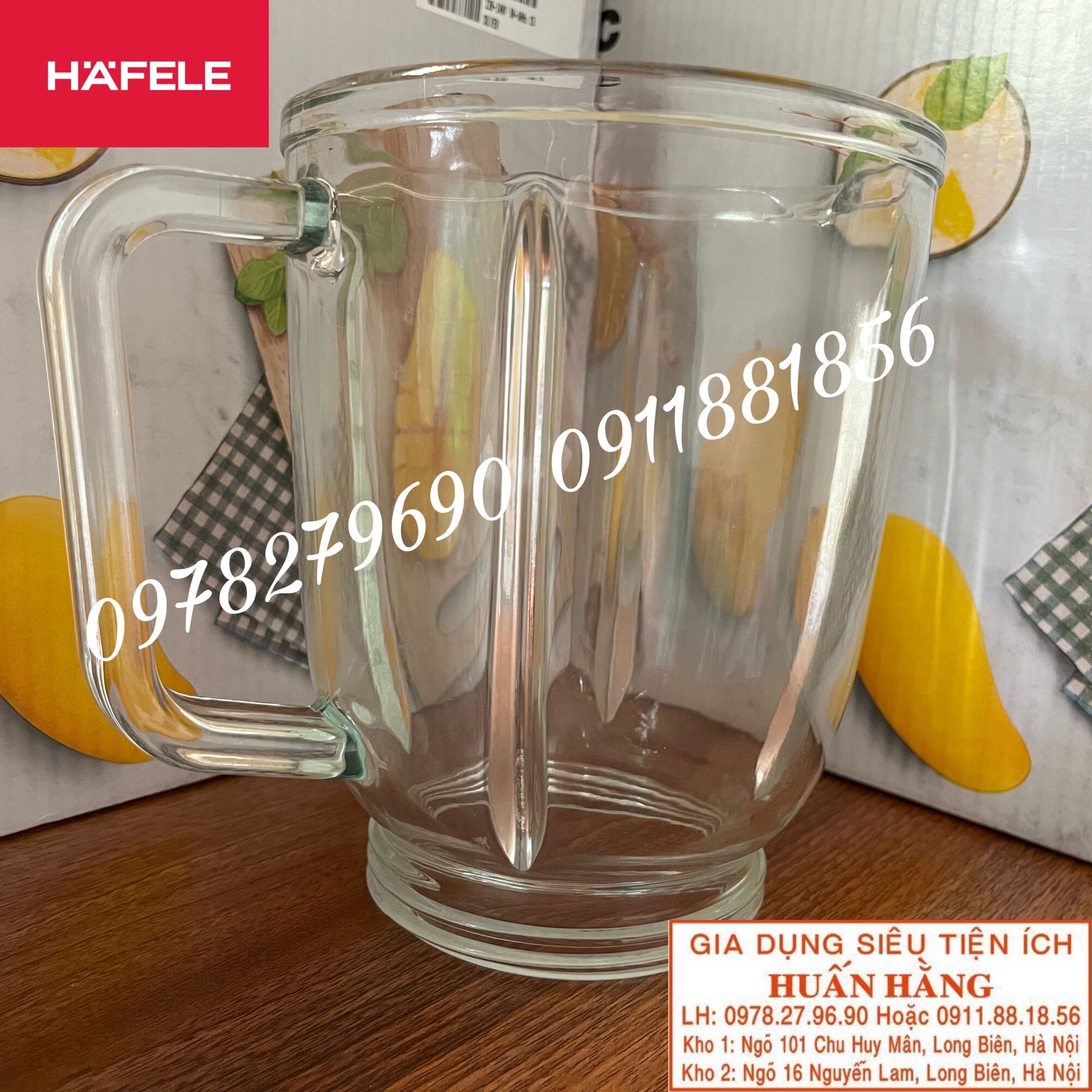  Linh kiện chính hãng - Cối sinh tố máy xay Hafele GS-603