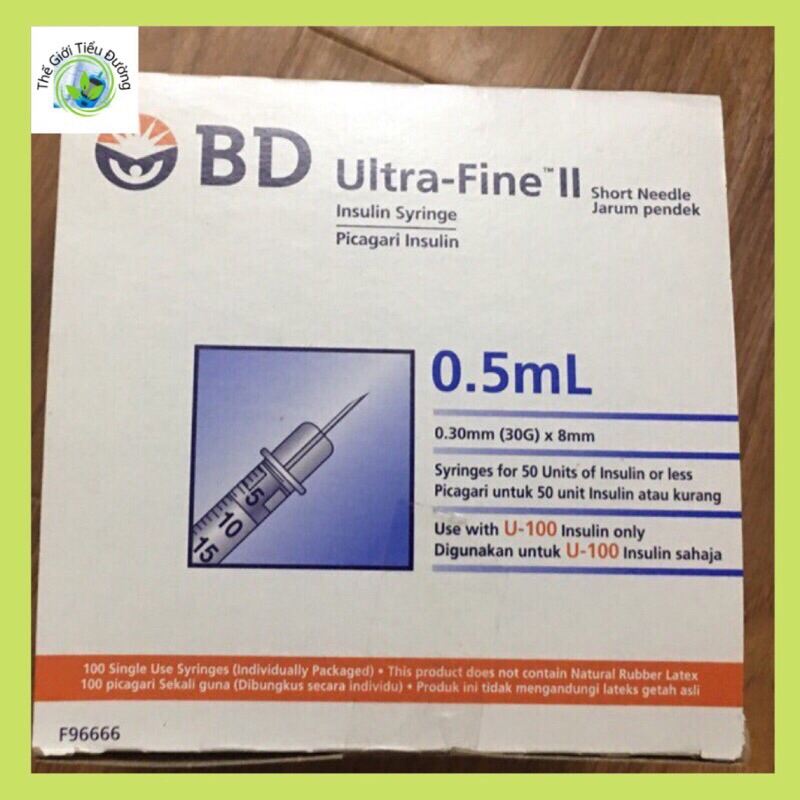 Kim tiêm tiểu đường BD Ultra-Fine ll 0,5