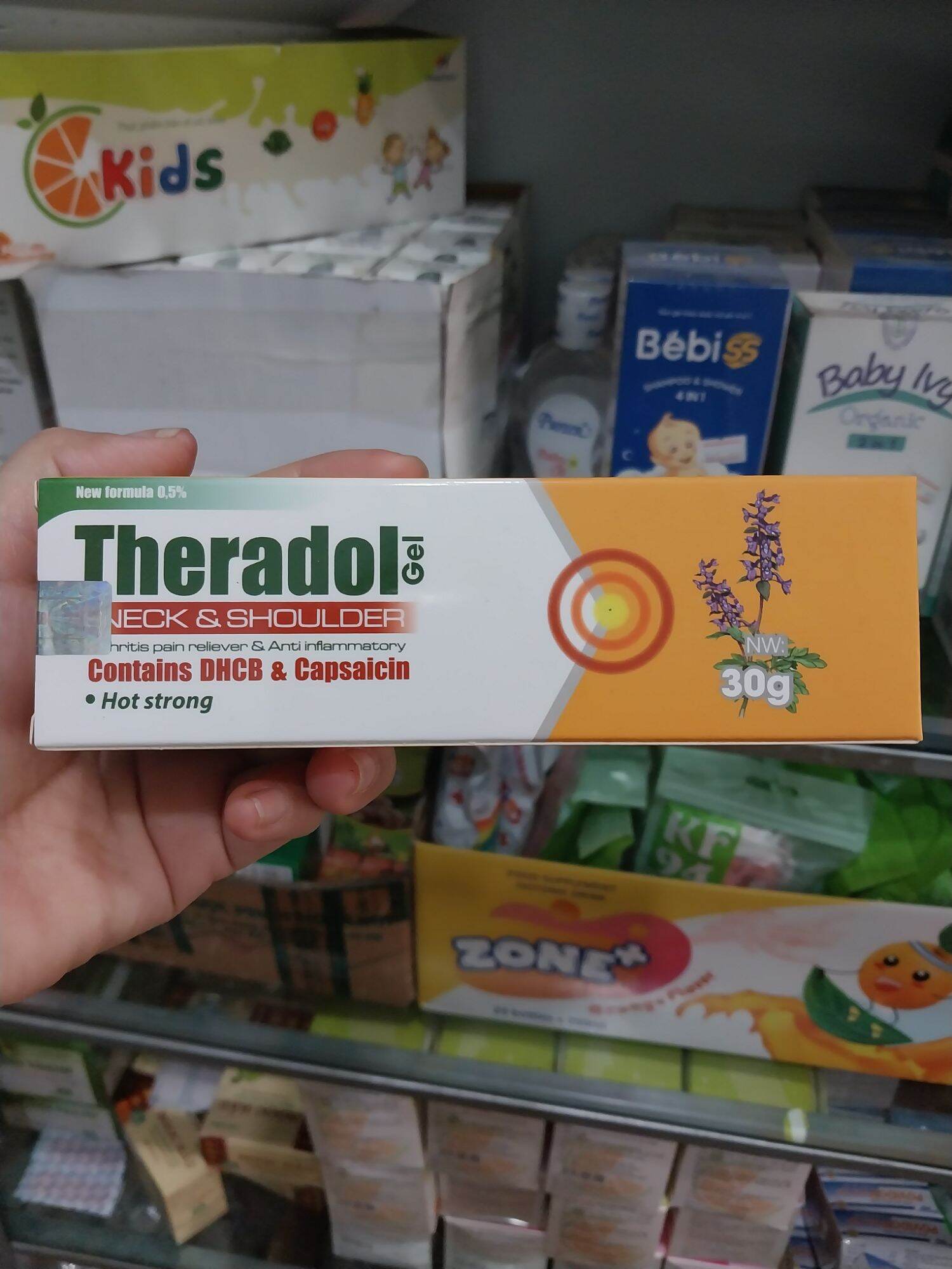 Gel nóng Theradol