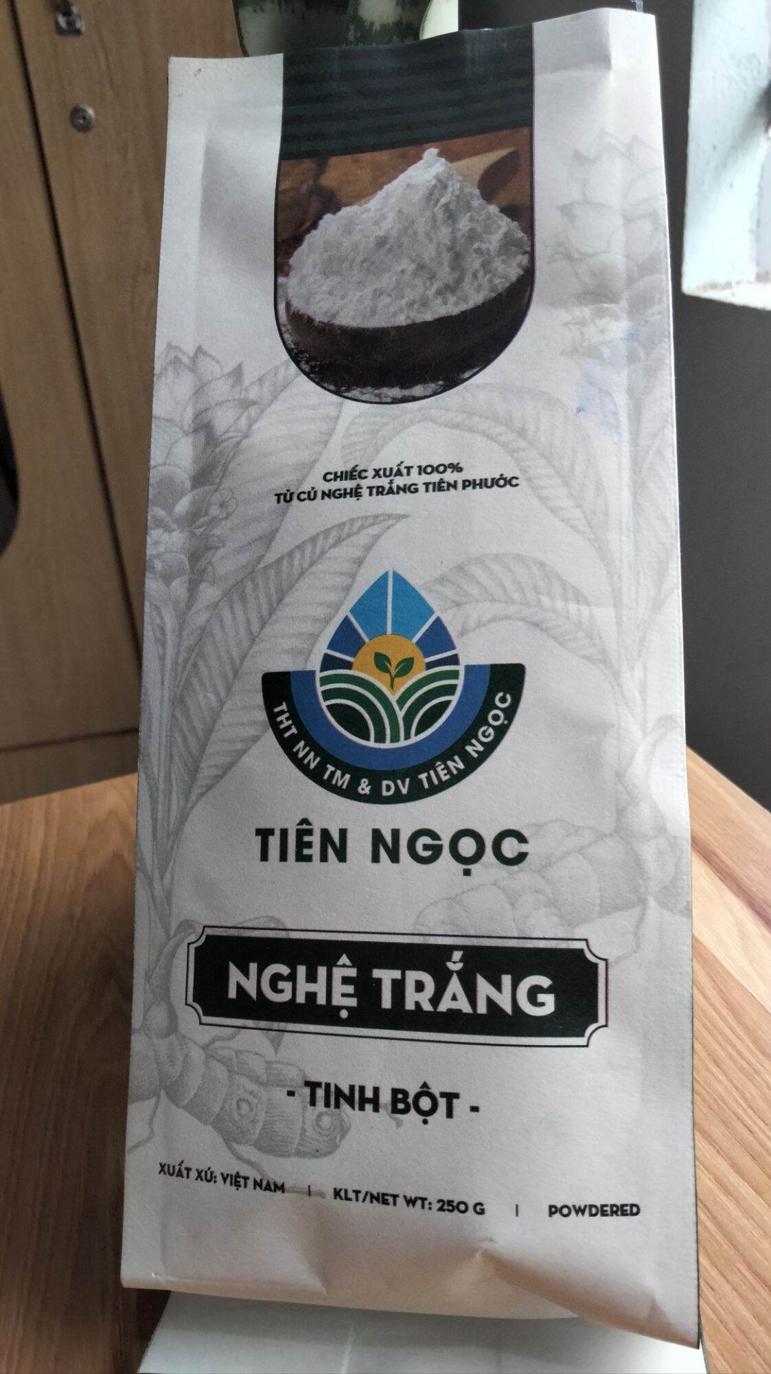 Tinh bột nghệ trắng -200g