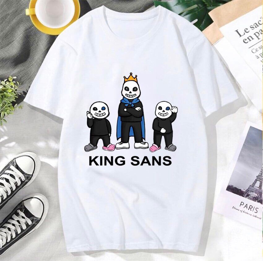 Áo thun in hình game Undertale Sans cho bé trai bé gái