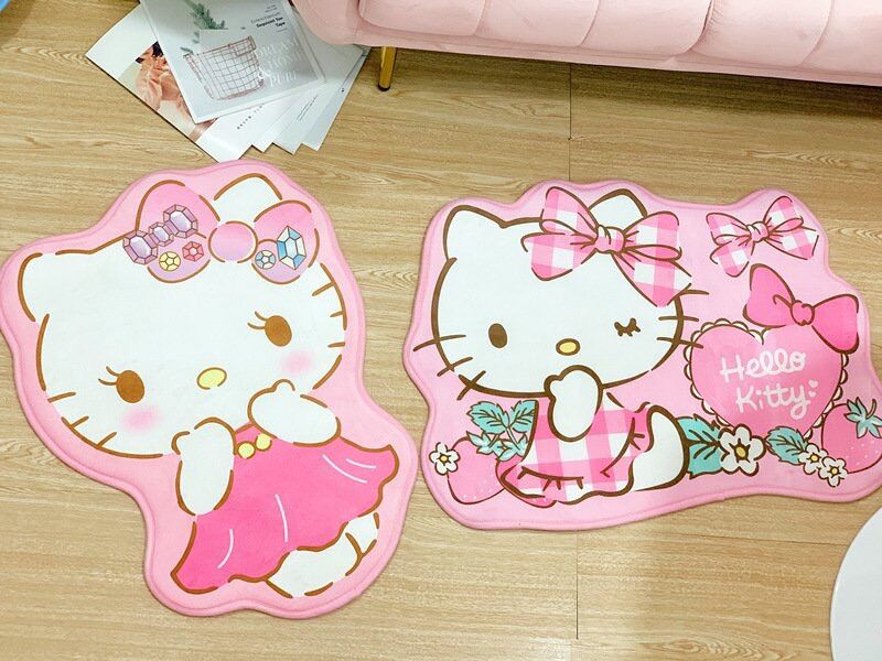 Thảm mềm mịn Doremon - Hello Kitty - Doraemon