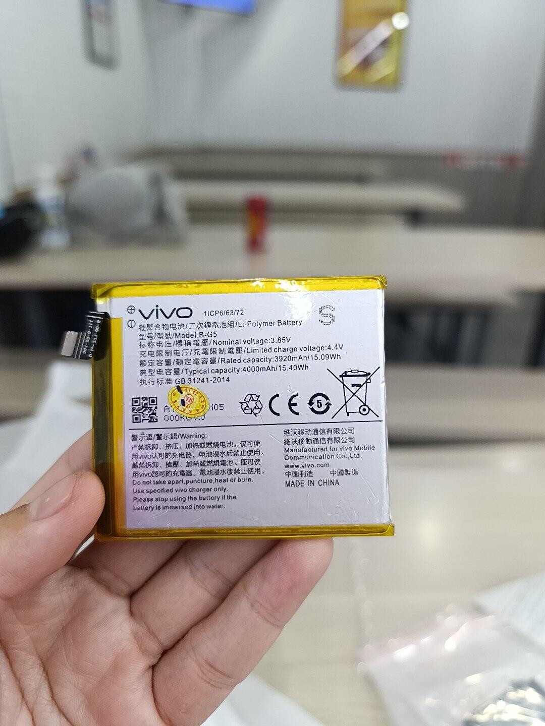 Pin Vivo V15 / V17 / X27 ( B-G5 ) Zin Cty / pin nhỏ