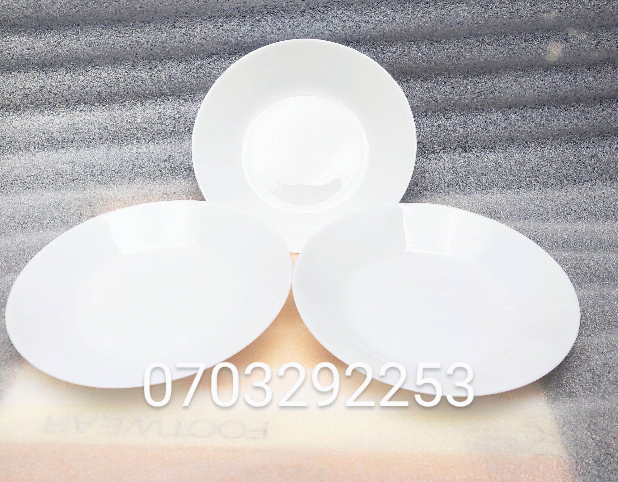Dĩa sứ tròn hoa văn 088 nhiều size 15cm 17.5cm 20cm - MUA 4 CÁI TẶNG 1 CÁI CÙNG LOẠI